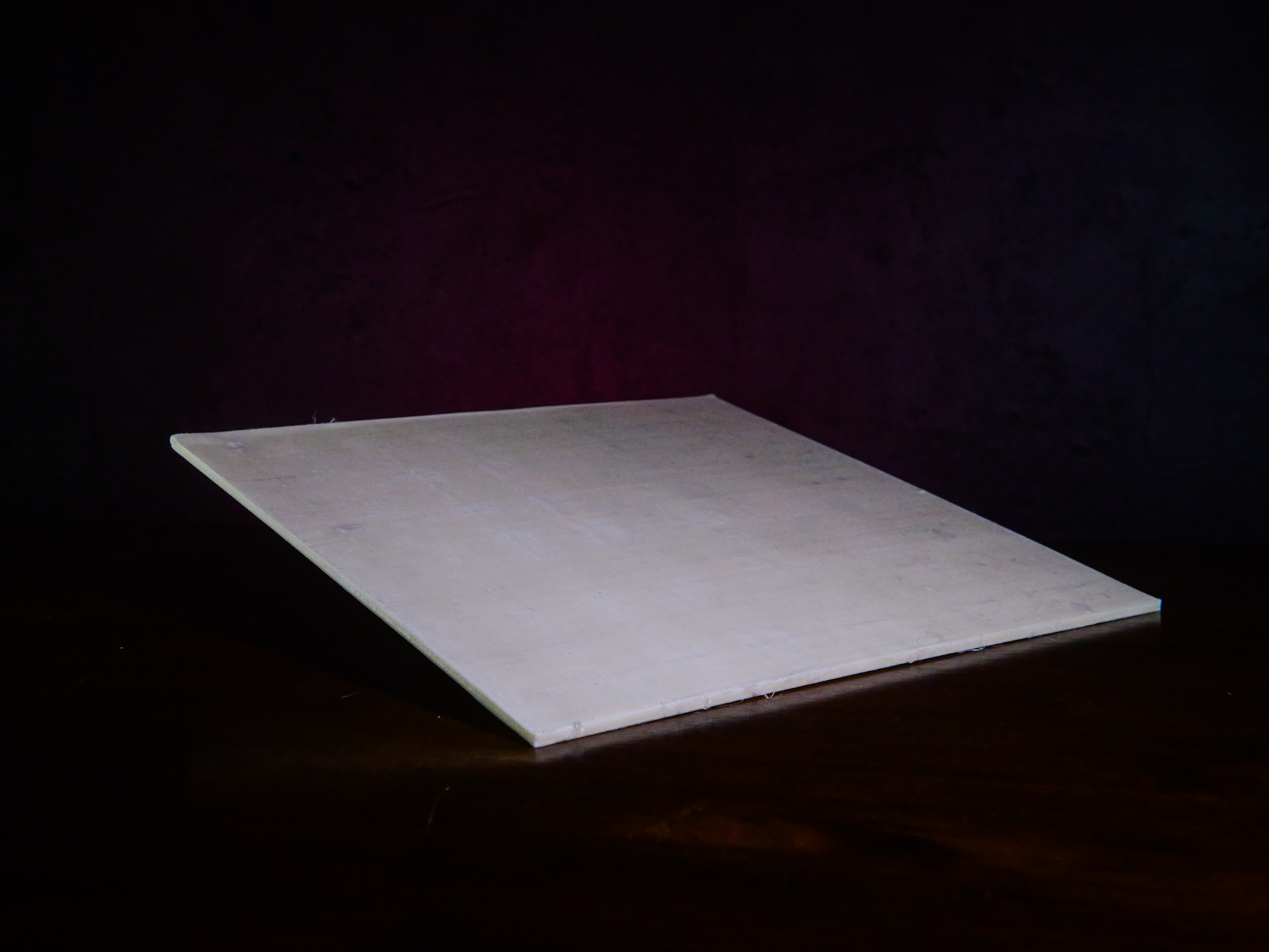Thin pressed UHMWPE ballistic panel